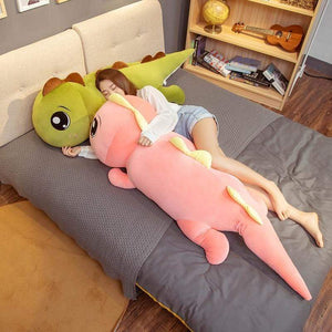 Planet Gates Giant Big Eyes Dinosaur Plush Toy Soft Stuffed Cartoon Animal Dinosaur Doll Girlfriend Sleeping Pillow Baby Kids Birthday Gift
