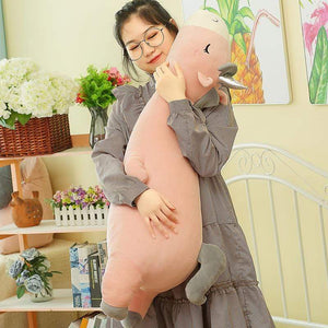 Planet Gates Giant Soft toy unicorn Stuffed Silver Horn Unicorn High Quality Sleeping Pillow Animal Bed Decor Cushion Throw Pillow