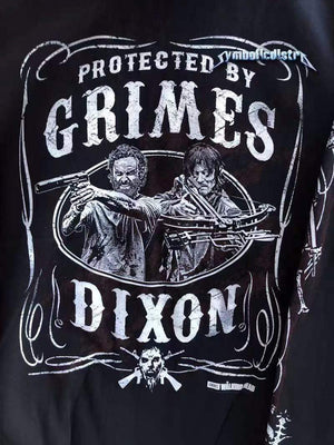 Planet Gates Gildan walking dead filigree zipper 50% Cotton 50% Polyester Pre Shrunk Flanging Black Men Hoodies Sweatshirts