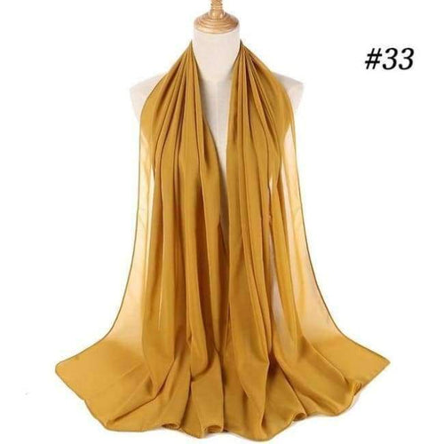 Planet Gates Ginger Plain bubble chiffon scarf hijab wrap printe solid color shawls headband muslim hijabs scarves/scarf 47 colors