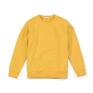 Planet Gates ginkgo yellow / XXXL Spring Winter New Hoodies Men Texture Cotton-Blend Jersey Sweatshirt Basic Jogger O-Neck Plus Size Hoodie SJ110755