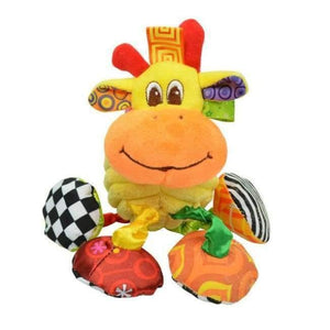 Planet Gates Giraffe 1pcs Sozzy Multifunctional Baby Toys Animal Plush Toys Rattles Mobiles Soft Cotton Infant Pram Stroller Car Rattles Hanging