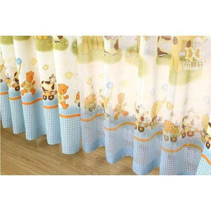 Planet Gates Giraffe Pattern Modern Shade Blinds Thick Window Blackout Curtains for Children Living Room Bedroom Kids Fabric Rideaux