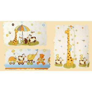 Planet Gates Giraffe Pattern Modern Shade Blinds Thick Window Blackout Curtains for Children Living Room Bedroom Kids Fabric Rideaux