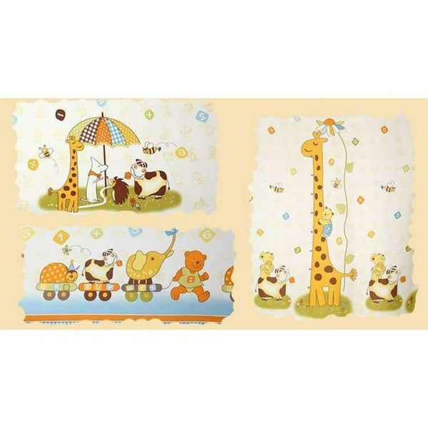 Planet Gates Giraffe Pattern Modern Shade Blinds Thick Window Blackout Curtains for Children Living Room Bedroom Kids Fabric Rideaux