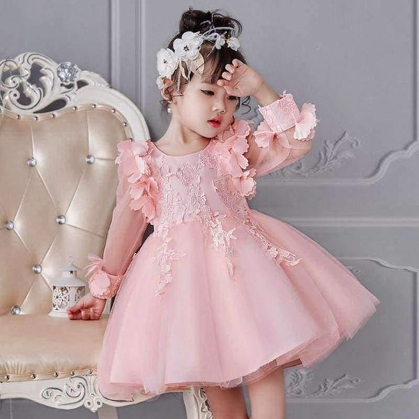 Planet Gates Girl Dress Party Birthday wedding princess Toddler baby Girls Christmas Clothes Children Kids Girl Dresses