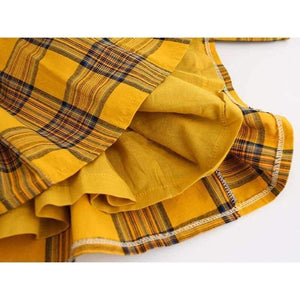 Planet Gates Girls Dress Autumn Winter Brand Girl Clothes Plaid Fur Ball Bow New Design Baby Girls Dress Girls Casual Dresses Kids