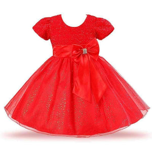 Planet Gates Girls dresses for Wedding Party Baby Girls Sleeveless Big Bow Princess Dress Children Party Vestidos New Year clothes