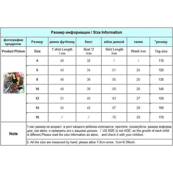 Planet Gates Girls Summer Outfit  Teenage Girls Fashion two pieces Clothing Sets Black Tops + Floral Skirts Size 8 10 12 Girls Clothes