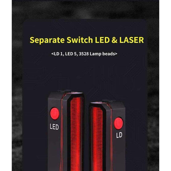 Planet Gates GIYO USB Rechargeable Taillight Bike Warning Light Cycling LED Tail light Waterproof MTB Road Bike Bicycle Rear Light Back Lamp