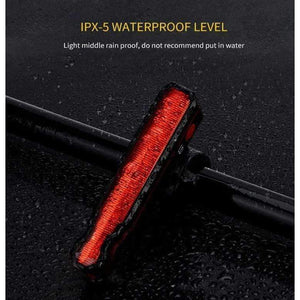 Planet Gates GIYO USB Rechargeable Taillight Bike Warning Light Cycling LED Tail light Waterproof MTB Road Bike Bicycle Rear Light Back Lamp