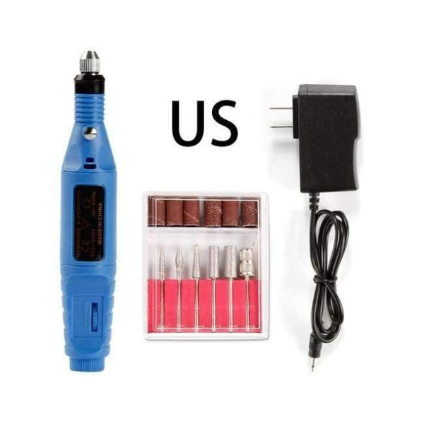 Planet Gates GJ1451BUS Electric Apparatus Machine for Manicure Pedicure Nail Art Milling Cutters for Manicure Cuticle Gel Remover Tools Nail Drill Bits