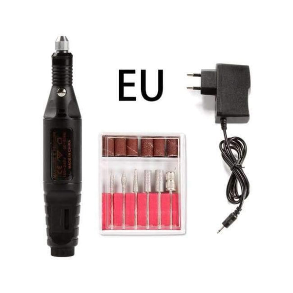 Planet Gates GJ1451DEU Electric Apparatus Machine for Manicure Pedicure Nail Art Milling Cutters for Manicure Cuticle Gel Remover Tools Nail Drill Bits