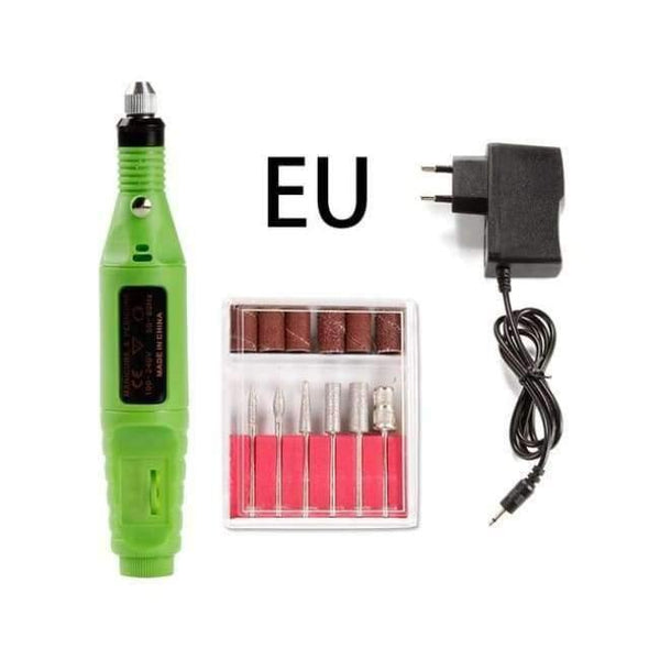 Planet Gates GJ1451GEU Electric Apparatus Machine for Manicure Pedicure Nail Art Milling Cutters for Manicure Cuticle Gel Remover Tools Nail Drill Bits