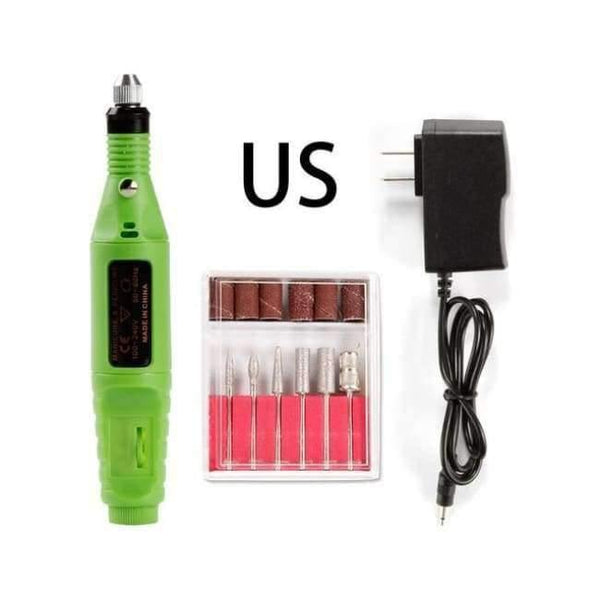 Planet Gates GJ1451GUS Electric Apparatus Machine for Manicure Pedicure Nail Art Milling Cutters for Manicure Cuticle Gel Remover Tools Nail Drill Bits