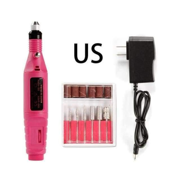 Planet Gates GJ1451US Electric Apparatus Machine for Manicure Pedicure Nail Art Milling Cutters for Manicure Cuticle Gel Remover Tools Nail Drill Bits