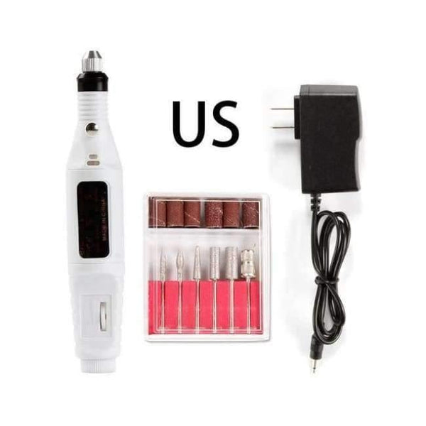 Planet Gates GJ1451WUS Electric Apparatus Machine for Manicure Pedicure Nail Art Milling Cutters for Manicure Cuticle Gel Remover Tools Nail Drill Bits