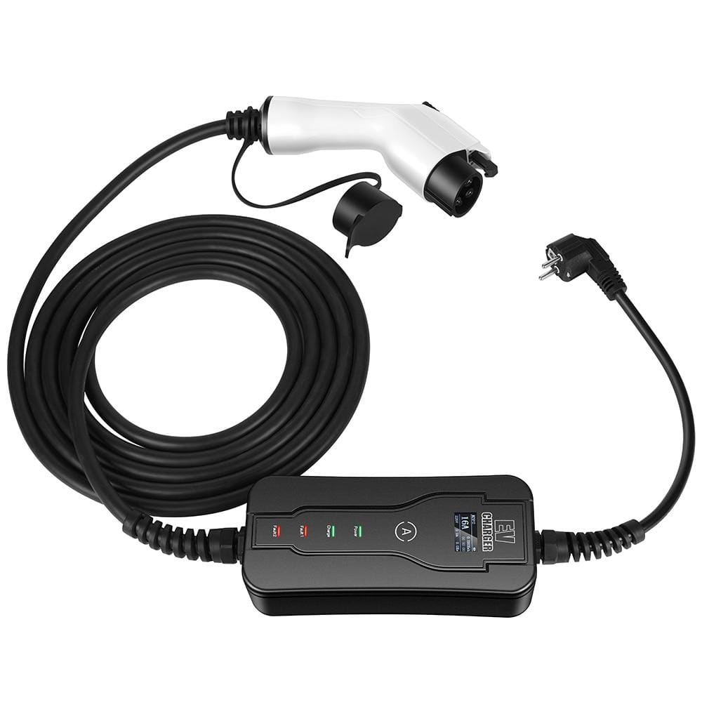 Planet Gates GKFLY IEC62196-2 EV Charger Type 2 Level 2  8A 10A 13A 16A Adjustable Current Control For Electric Car Vehicle Charging Stations