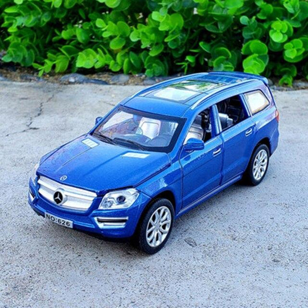 Planet Gates GL blue 1:32 Benzs ML GL Class ML630 GL500 Alloy Car Model Diecasts Metal Simulation Toy Car Model Collection Sound Light Childrens Gift