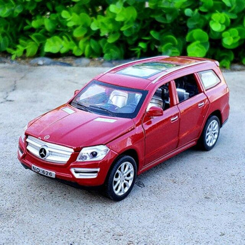 Planet Gates GL red 1:32 Benzs ML GL Class ML630 GL500 Alloy Car Model Diecasts Metal Simulation Toy Car Model Collection Sound Light Childrens Gift