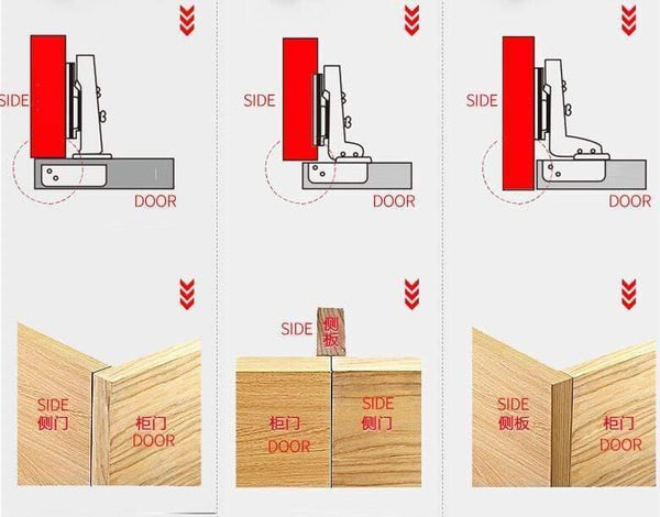 Glass Hinge Opening Round Head Damping Hydraulic Buffer Glass Hinge Glass Display Wine Cabinet Door Cold Rolled Steel Hinge