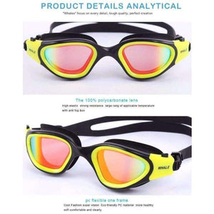 Planet Gates Glasses professional swimming goggles Adults Waterproof swim uv anti fog adjustable glasses oculos espelhado pool glasses