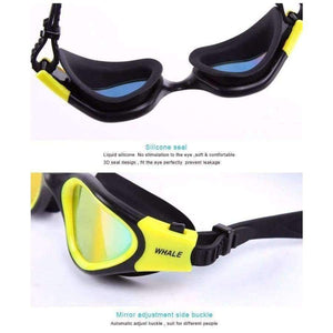 Planet Gates Glasses professional swimming goggles Adults Waterproof swim uv anti fog adjustable glasses oculos espelhado pool glasses