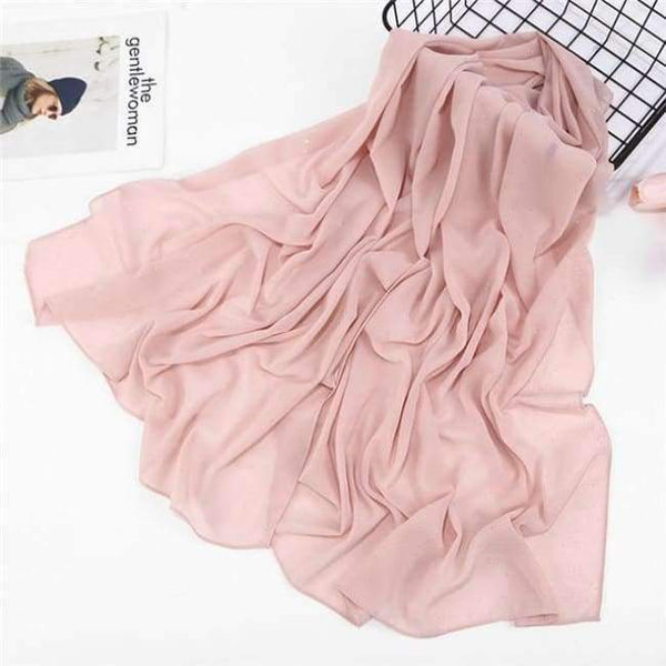 Planet Gates glitter 19 pink Plain bubble chiffon scarf hijab wrap printe solid color shawls headband muslim hijabs scarves/scarf 47 colors