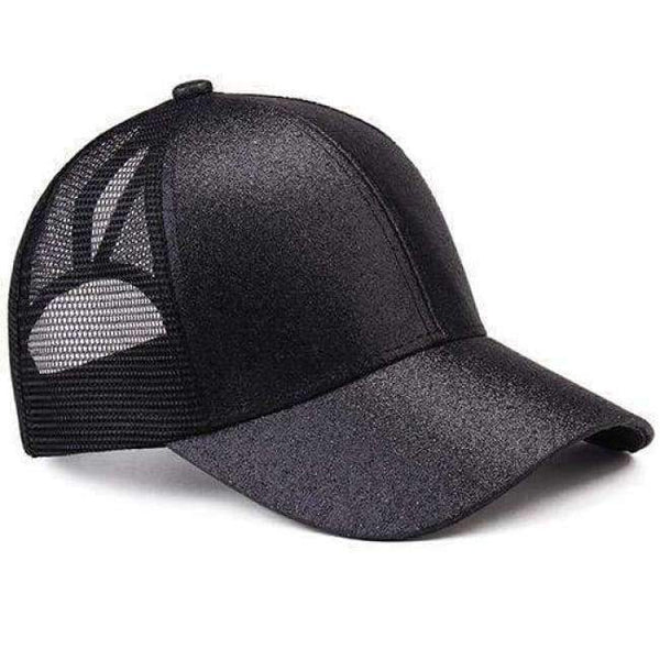 Planet Gates glitter black / China / One Size, >8Y FURTALK 2018 Fashion Baseball Caps Women Summer Sport Cap Messy Ponytail  Outdoor Sunscreen Hat Nylon Fastener Tape Caps