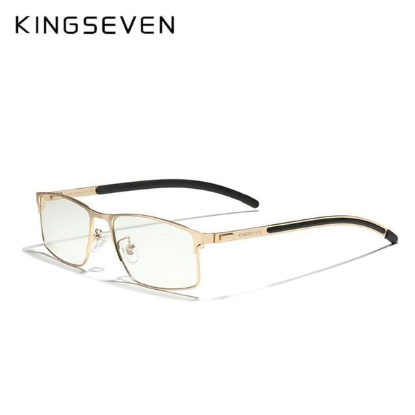 Planet Gates Glod Men Titanium Alloy Glasses Frame Fashion Male Business Style Ultralight  Myopia Prescription Eyeglasses