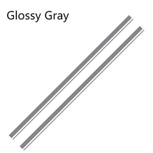 Planet Gates Glossy Gray Car Side Stripes Stickers Vinyl Film Auto Decoration Decals For Volkswagen Cross Up GT Styling Automobile Car Tuning Accessories