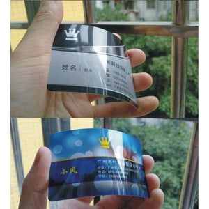 Planet Gates Glossy PVC business cards printing to  Both Sides Printed, 0.38mm Thickness, Top quality, Best Price+free shipping