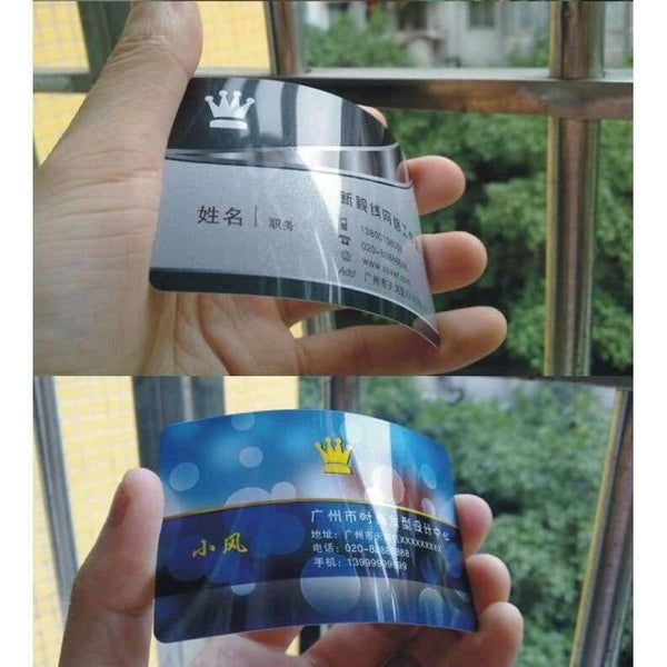 Planet Gates Glossy PVC business cards printing to  Both Sides Printed, 0.38mm Thickness, Top quality, Best Price+free shipping