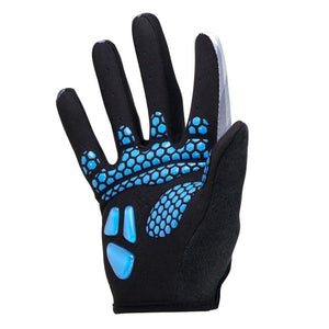 Planet Gates Gloves Cycling Touch Screen GEL Bike Sport Shockproof Road Full Finger Bicycle Glove For Men Woman MICCGIN