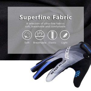 Planet Gates Gloves Cycling Touch Screen GEL Bike Sport Shockproof Road Full Finger Bicycle Glove For Men Woman MICCGIN