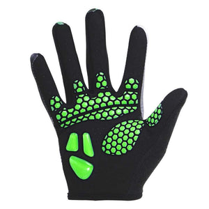 Planet Gates Gloves Cycling Touch Screen GEL Bike Sport Shockproof Road Full Finger Bicycle Glove For Men Woman MICCGIN