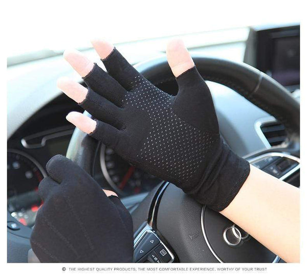 Planet Gates Gloves Semi-Finger Man Woman Spring Summer New Thin Style Non-Slip Driving Half Finger Gloves Unisex SZ109N