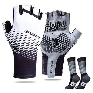Planet Gates Gloves Socks / M Men Half Finger Cycling Gloves Summer Women Racing Bike Gel Gloves Road Bike Anti-slip Bicycle Sport Glove