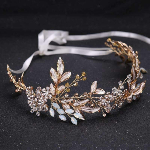 Planet Gates gold 1 Headband baroque Bridal Hairbands Crown Headpiece Headdress Wedding Hair Accessories Bride Tiara Jewelry