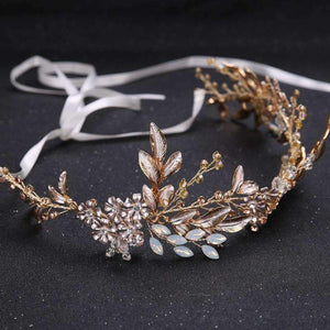 Planet Gates gold 1 Headband baroque Bridal Hairbands Crown Headpiece Headdress Wedding Hair Accessories Bride Tiara Jewelry