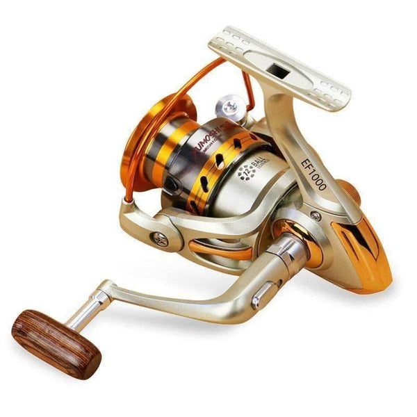 Planet Gates Gold / 10 / 1000 Series, China EF1000-7000 12BB 5.2:1 Metal Spinning Fishing Reel Fly Wheel For Fresh/Salt Water Sea Fishing Spinning Reel Carp Fishing