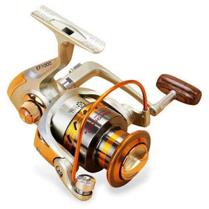 Planet Gates Gold / 10 / 1000 Series, China EF1000-7000 12BB 5.2:1 Metal Spinning Fishing Reel Fly Wheel For Fresh/Salt Water Sea Fishing Spinning Reel Carp Fishing