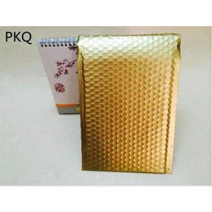 Planet Gates Gold 10pcs/Pack 200x250mm Bubble Envelopes Bags Mailers Padded Shipping Envelope Aluminium Foil Bubble Mailing Bag Fragile Supplies