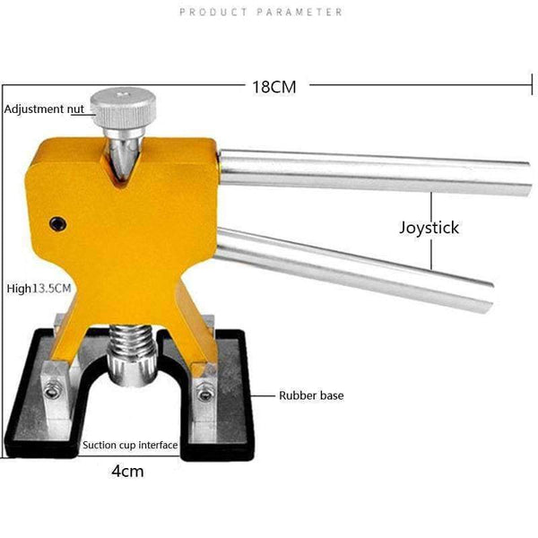 Planet Gates Gold / 11Pcs Paintless Dent Repair Tools Dent Removal Dent Puller Tabs Dent Lifter Hand Tool Set Car Body Repair Kit Auto Hand Tools