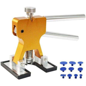 Planet Gates Gold / 11Pcs Paintless Dent Repair Tools Dent Removal Dent Puller Tabs Dent Lifter Hand Tool Set Car Body Repair Kit Auto Hand Tools