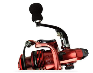 Planet Gates Gold / 14 / 1000 Series All-metal arm 13+1BB spinning fishing reel EVA Handle fishing reels 3 colors 1000-7000 series Gapless metal head spinning wheel