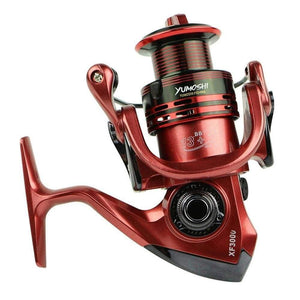 Planet Gates Gold / 14 / 1000 Series All-metal arm 13+1BB spinning fishing reel EVA Handle fishing reels 3 colors 1000-7000 series Gapless metal head spinning wheel