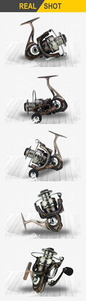 Planet Gates Gold / 14 / 2000 Series 13+1 BB 5.0:1/4.7:1 Full Metal Surf Casting Reel Long Shot Sea Fishing Reels Cast Wheel Spinning Fish Reel