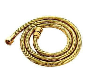 Shower Hose 150cm Stainless Steel Shower Tube Flexible Gold Bathroom Hose Plumbing Chrome ORB