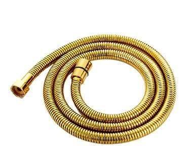 Shower Hose 150cm Stainless Steel Shower Tube Flexible Gold Bathroom Hose Plumbing Chrome ORB